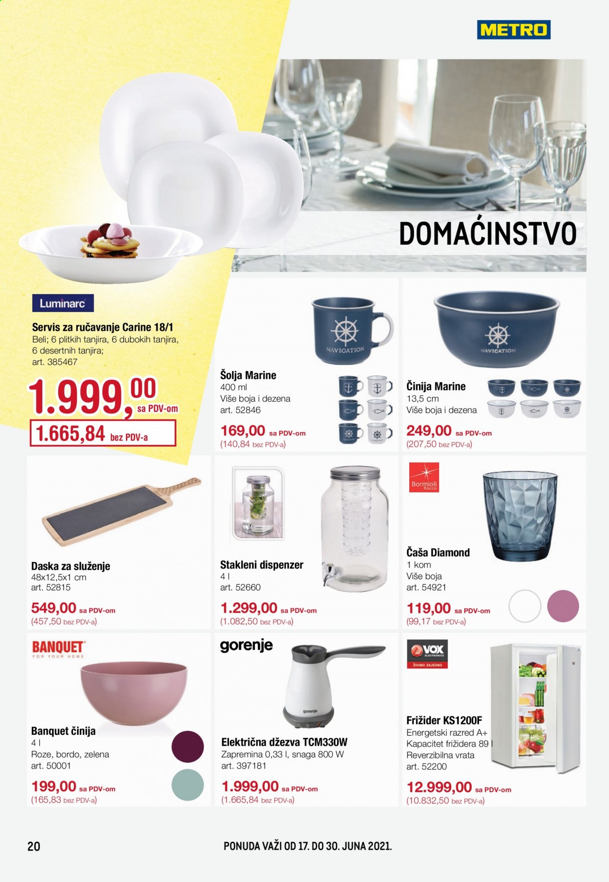 Metro katalog - 17.06.2021 - 30.06.2021. Stranica 20