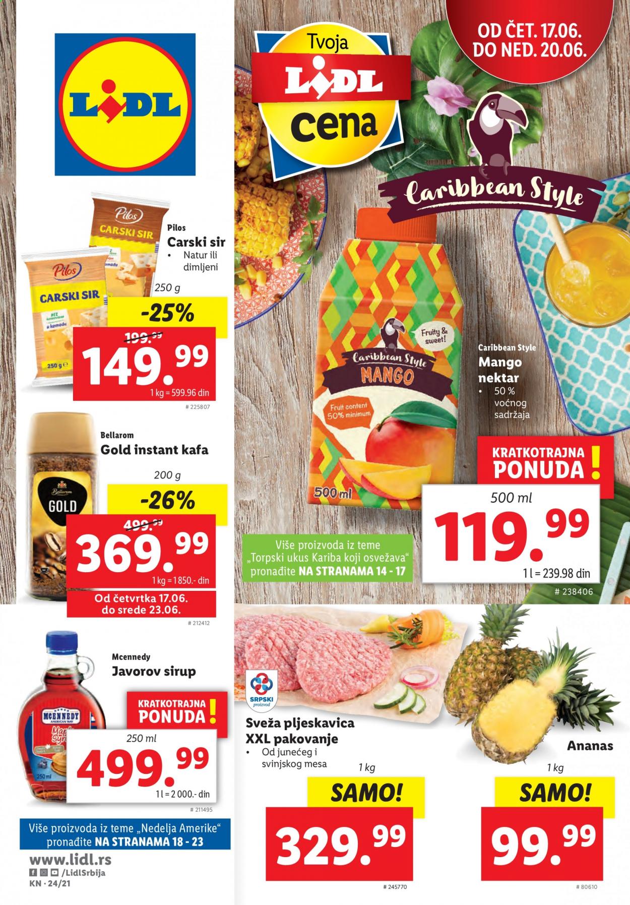 Lidl katalog - 17.06.2021 - 23.06.2021. Stranica 1