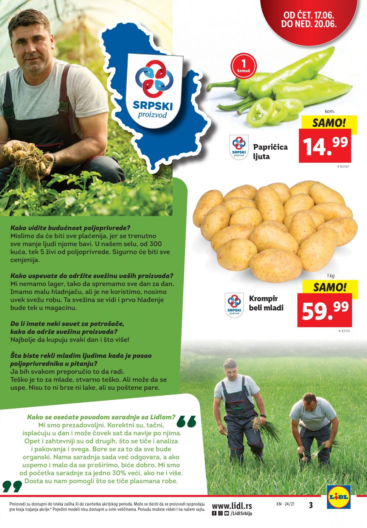 Lidl katalog - 17.06.2021 - 23.06.2021. Stranica 3