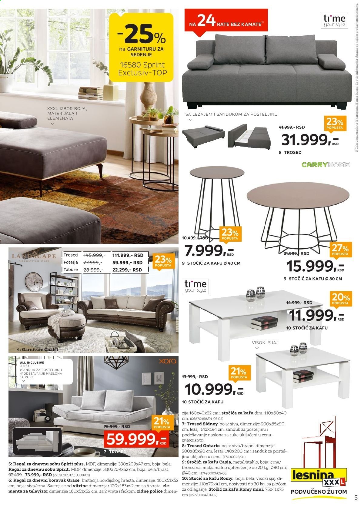 Lesnina XXXL katalog - 14.06.2021 - 27.06.2021. Stranica 5