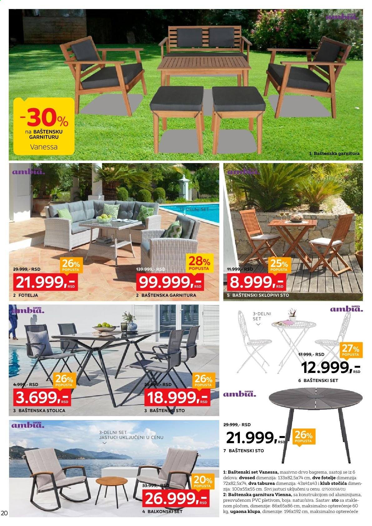 Lesnina XXXL katalog - 14.06.2021 - 27.06.2021. Stranica 20