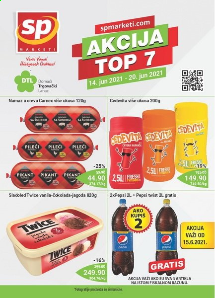 Senta Promet katalog - 14.06.2021 - 20.06.2021. Stranica 1