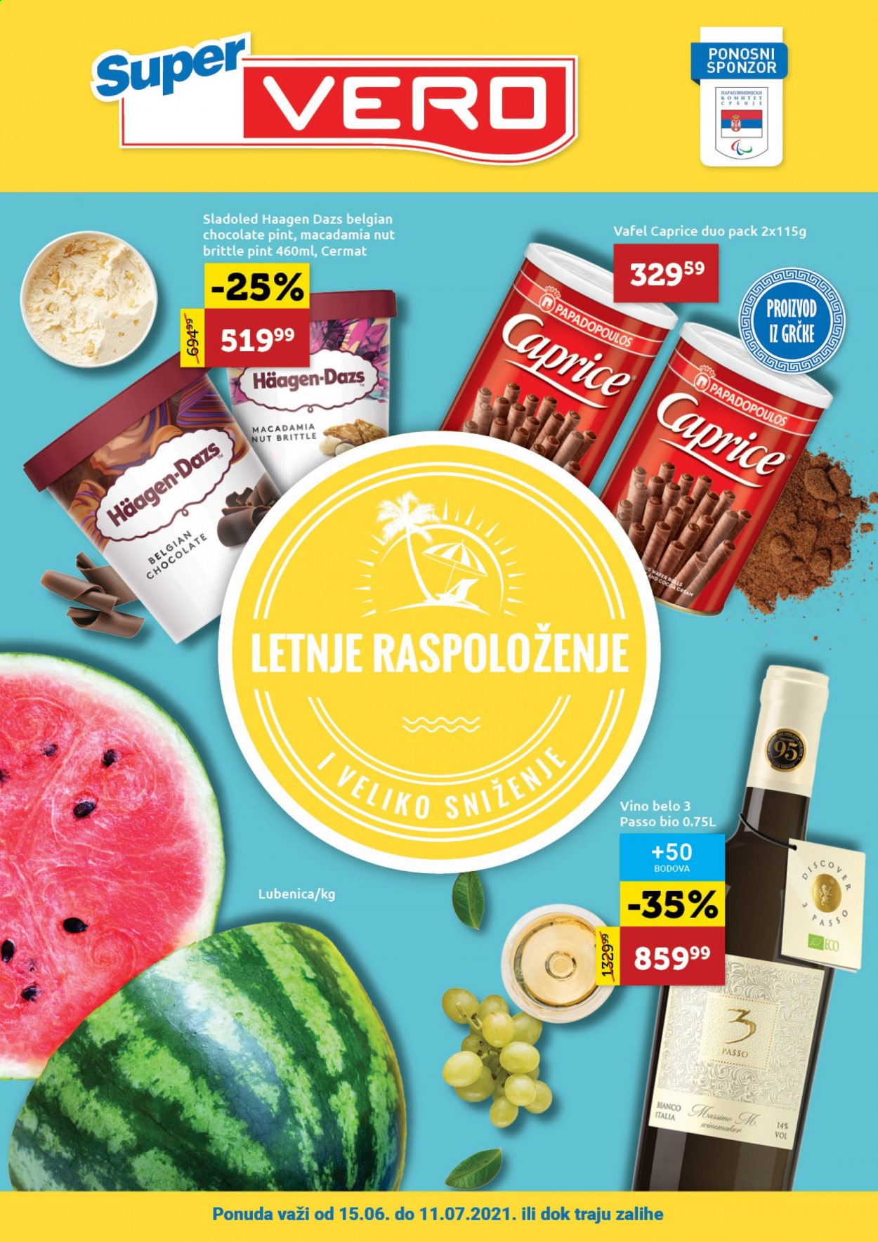 SuperVERO katalog - 15.06.2021 - 11.07.2021. Stranica 1