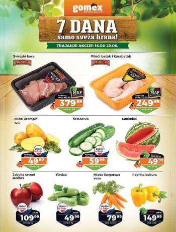 Gomex katalog - 16.06.2021 - 22.06.2021.