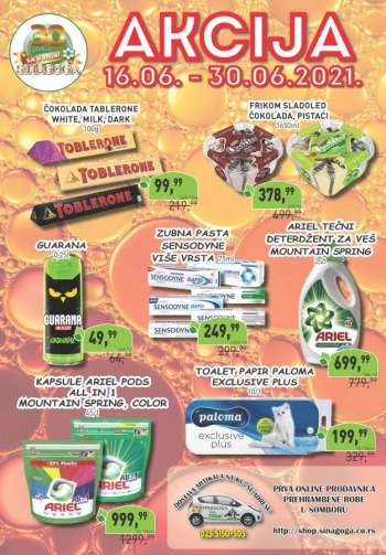 Sinagoga katalog - 16.06.2021 - 30.06.2021.