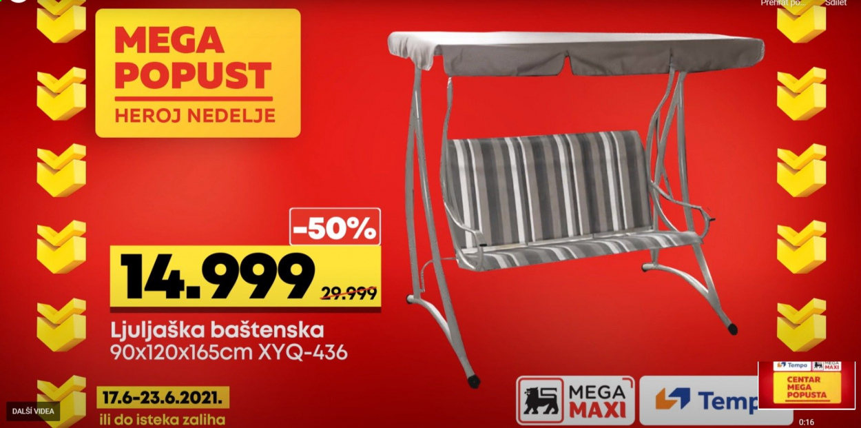 Mega Maxi katalog - 17.06.2021 - 23.06.2021. Stranica 1
