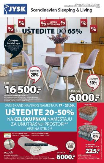 JYSK katalog - 17.06.2021 - 30.06.2021.