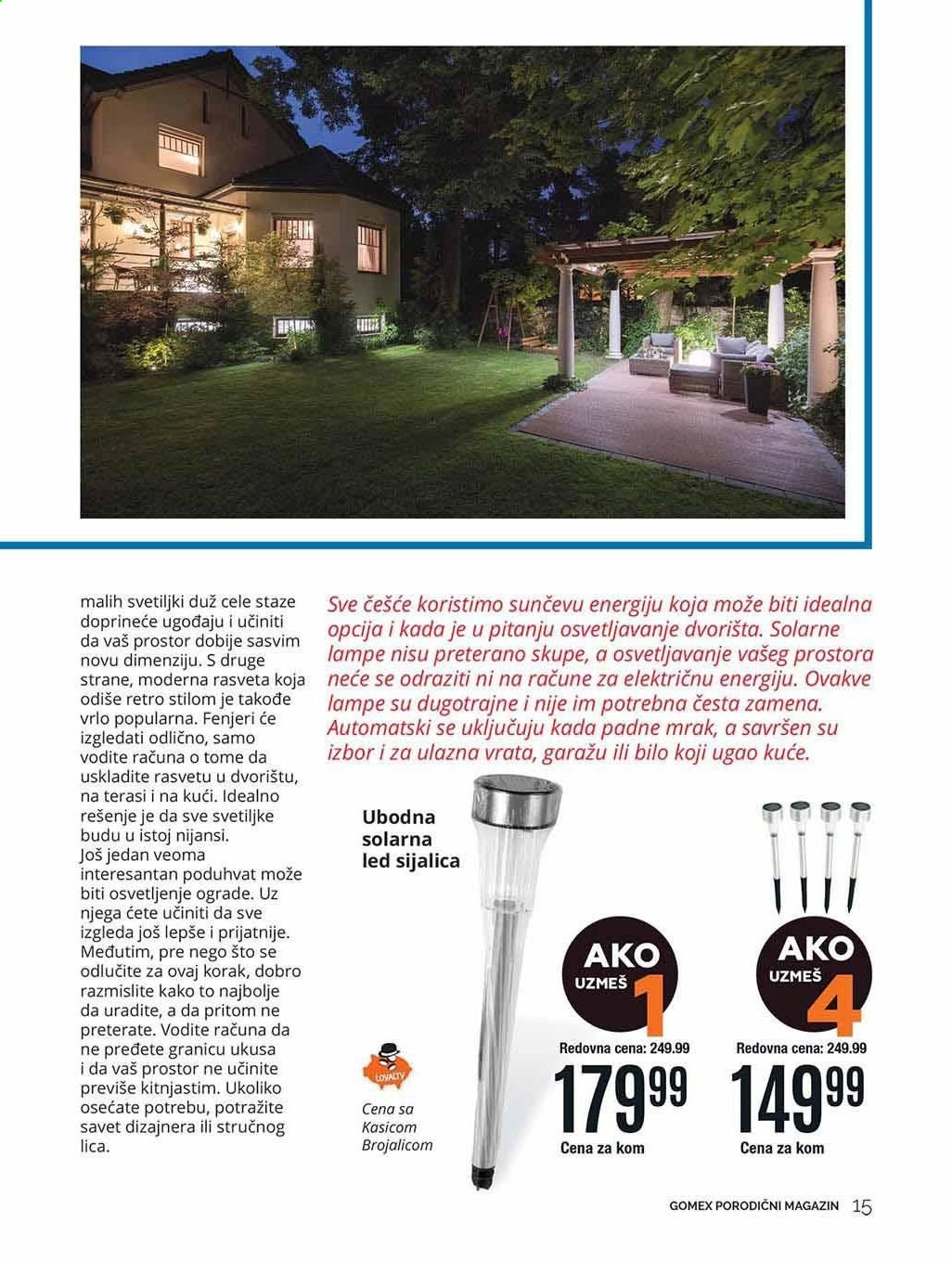 Gomex katalog - 18.06.2021 - 01.07.2021. Stranica 15
