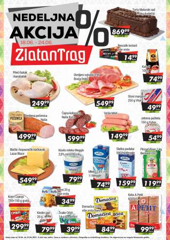 Zlatan Trag katalog - 18.06.2021 - 24.06.2021.
