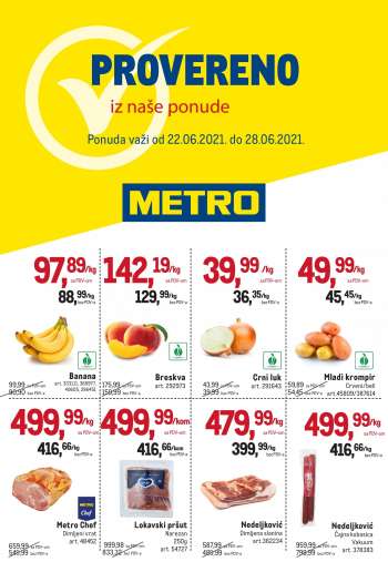 Metro katalog - 22.06.2021 - 28.06.2021.