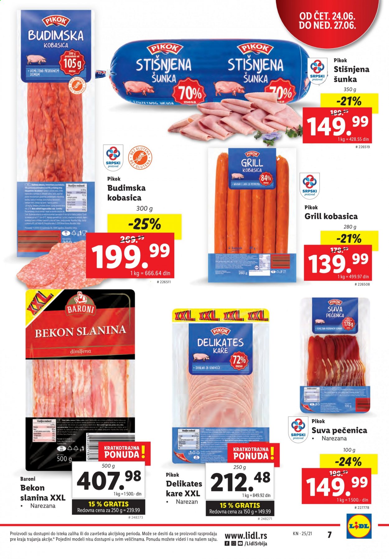Lidl katalog - 24.06.2021 - 30.06.2021. Stranica 7