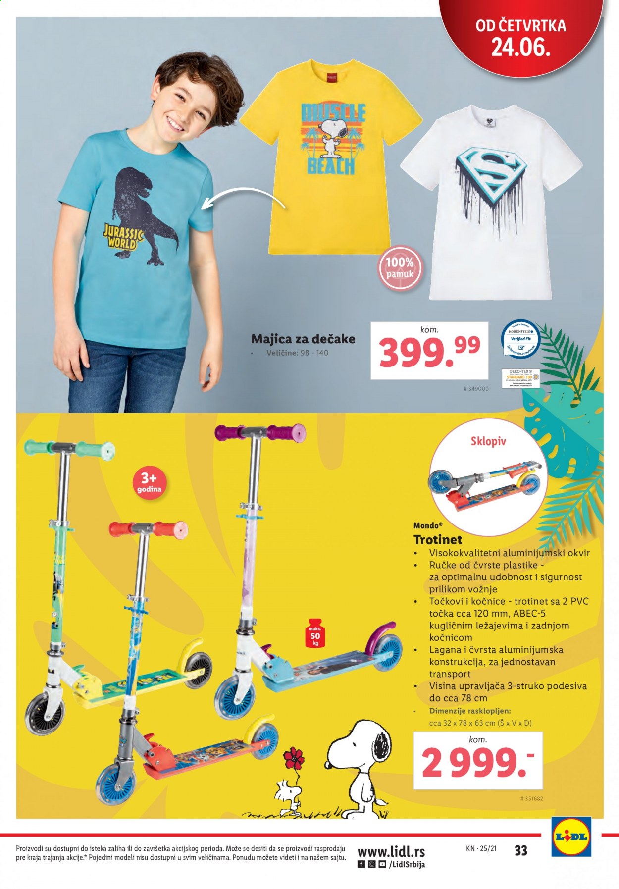 Lidl katalog - 24.06.2021 - 30.06.2021. Stranica 33
