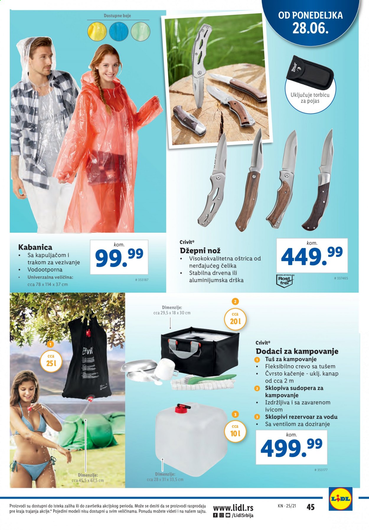 Lidl katalog - 24.06.2021 - 30.06.2021. Stranica 45