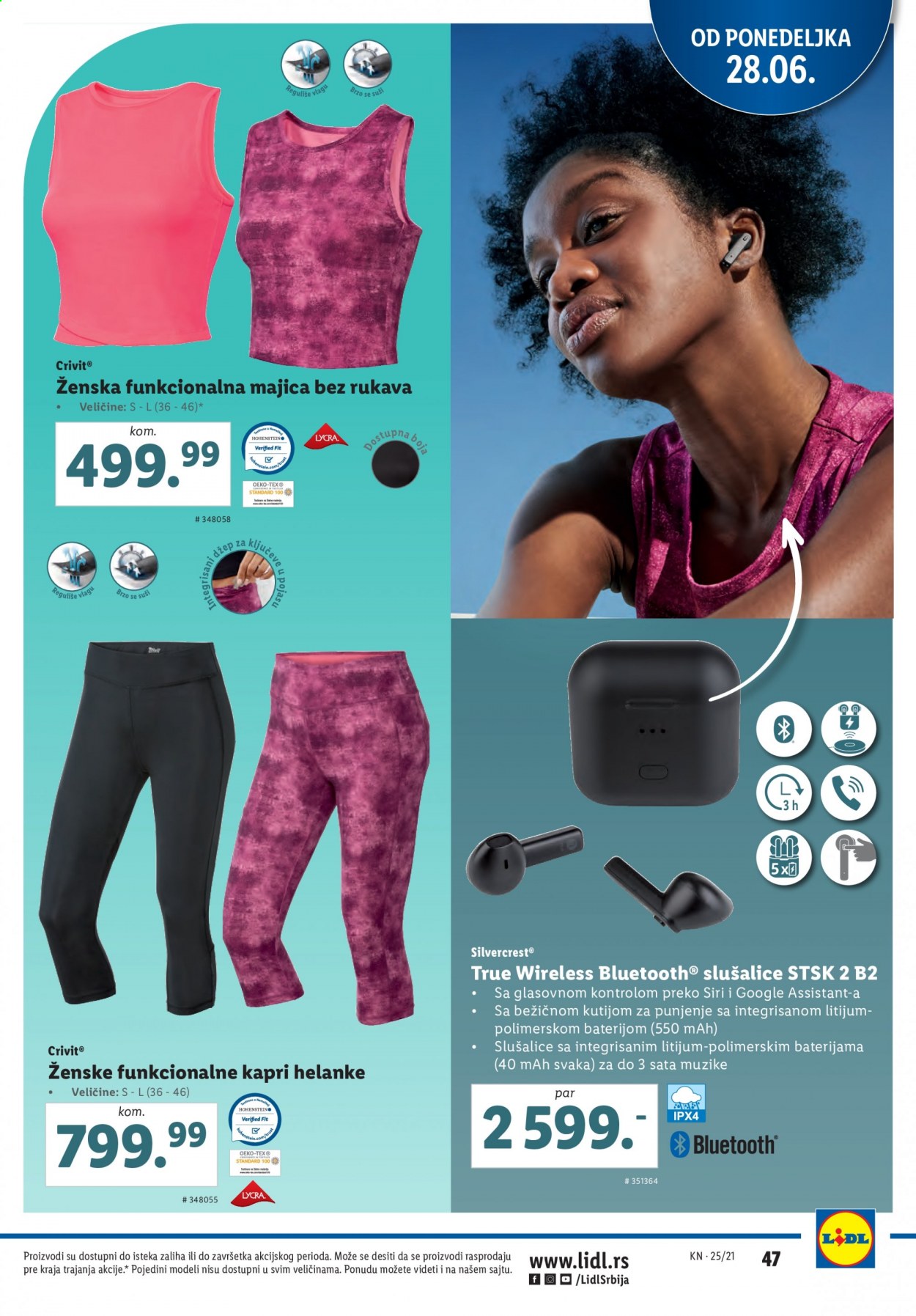 Lidl katalog - 24.06.2021 - 30.06.2021. Stranica 47