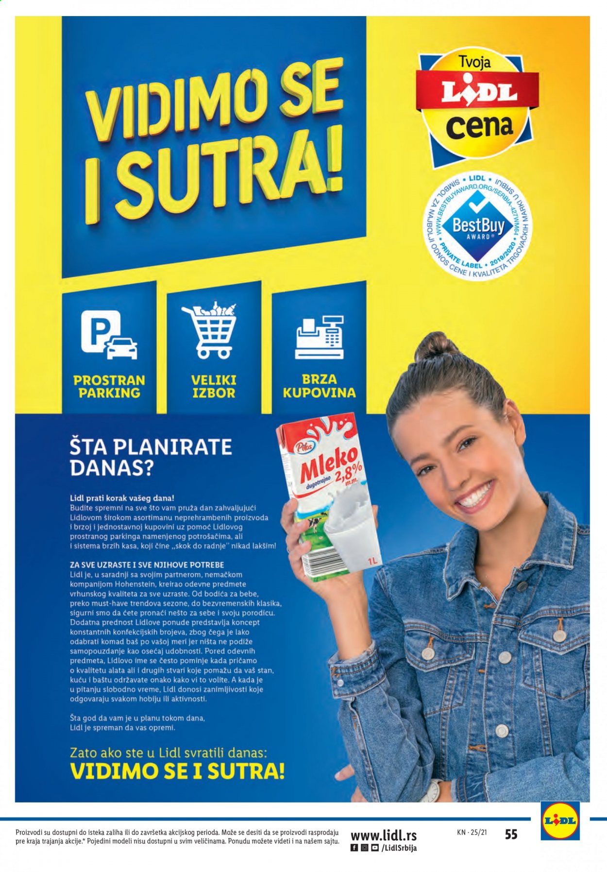 Lidl katalog - 24.06.2021 - 30.06.2021. Stranica 55