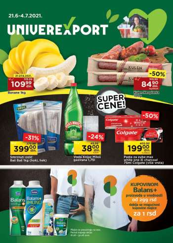 Univerexport katalog - 21.06.2021 - 04.07.2021.