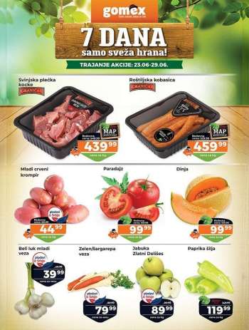 Gomex katalog - 23.06.2021 - 29.06.2021.