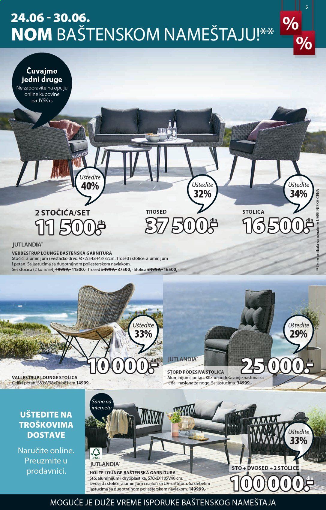 JYSK katalog - 24.06.2021 - 07.07.2021. Stranica 5