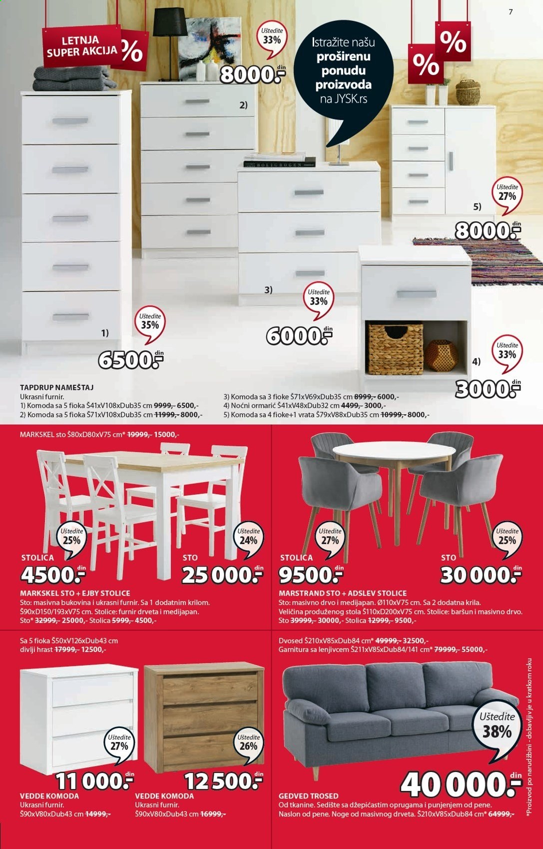 JYSK katalog - 24.06.2021 - 07.07.2021. Stranica 7