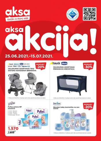 Aksa katalog - 25.06.2021 - 15.07.2021.