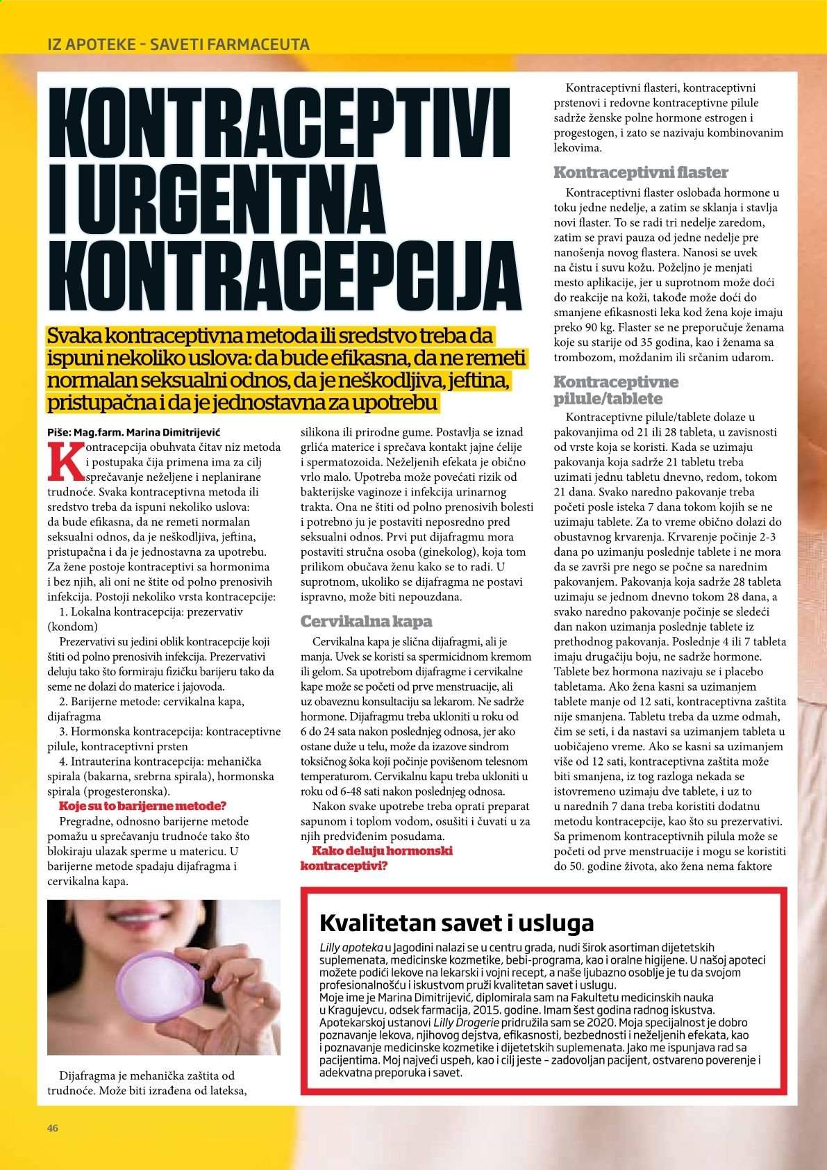 Lilly Drogerie katalog. Stranica 46