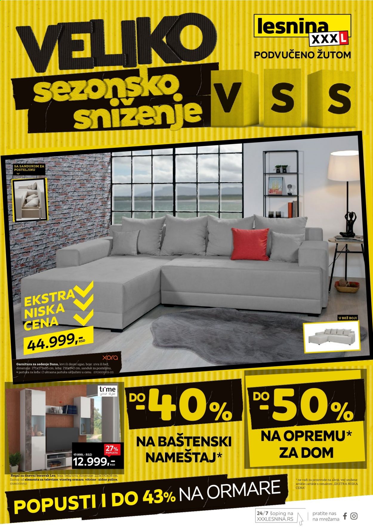 Lesnina XXXL katalog - 28.06.2021 - 25.07.2021. Stranica 1