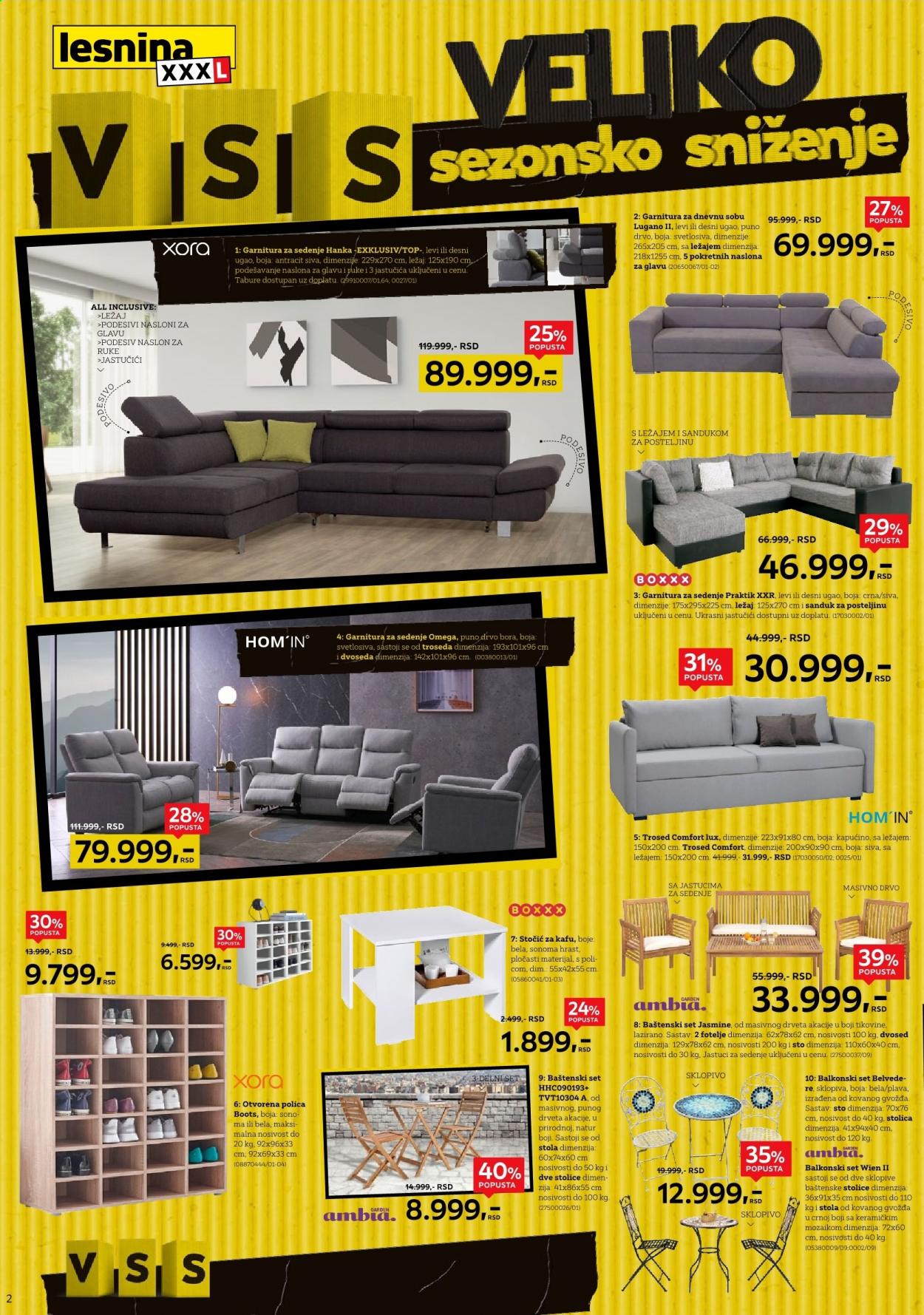 Lesnina XXXL katalog - 28.06.2021 - 25.07.2021. Stranica 2