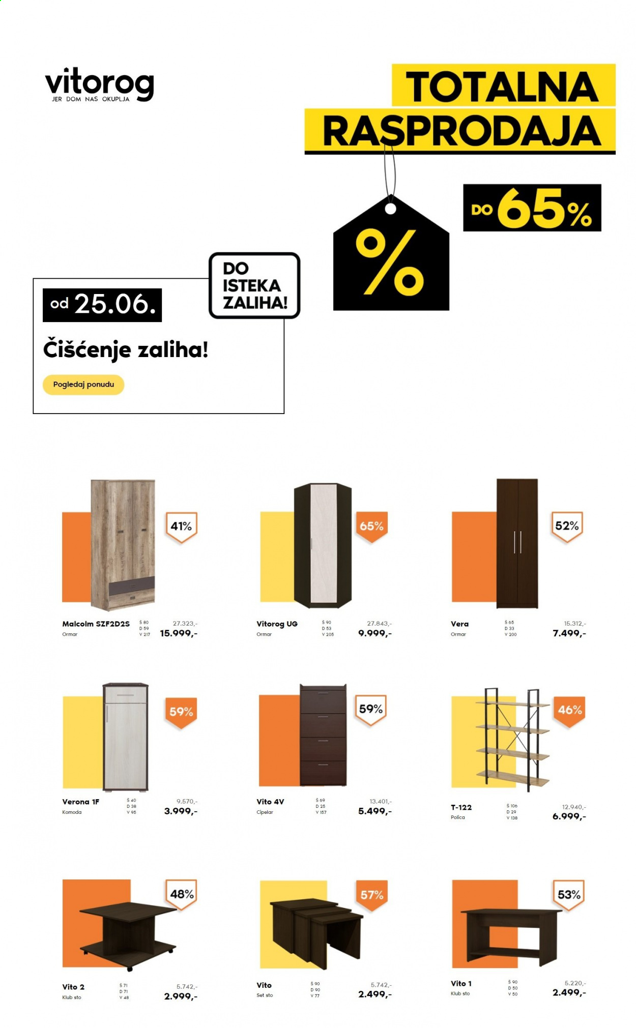 Vitorog katalog. Stranica 1