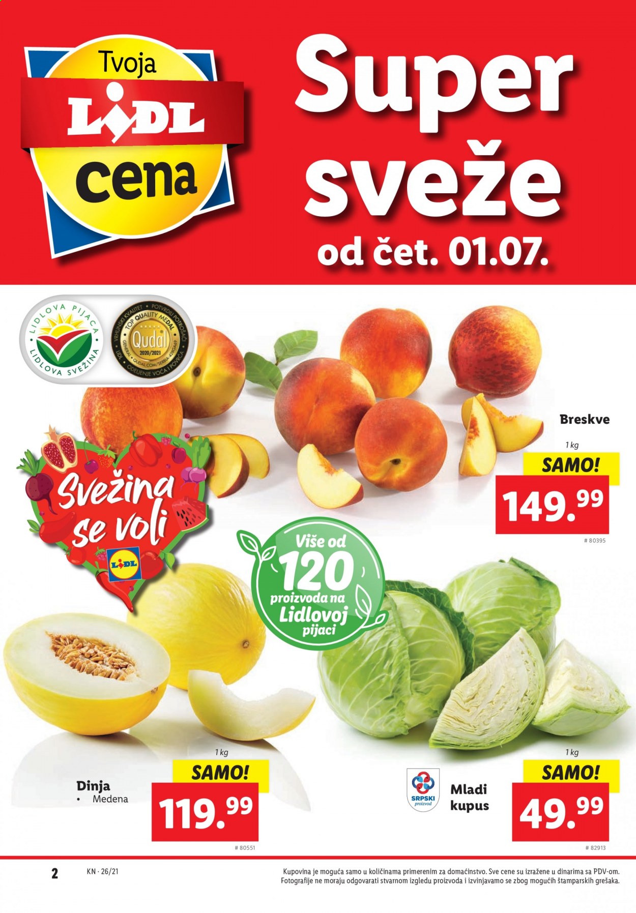 Lidl katalog - 01.07.2021 - 07.07.2021. Stranica 2
