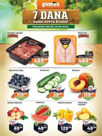 Gomex katalog - 30.06.2021 - 06.07.2021.