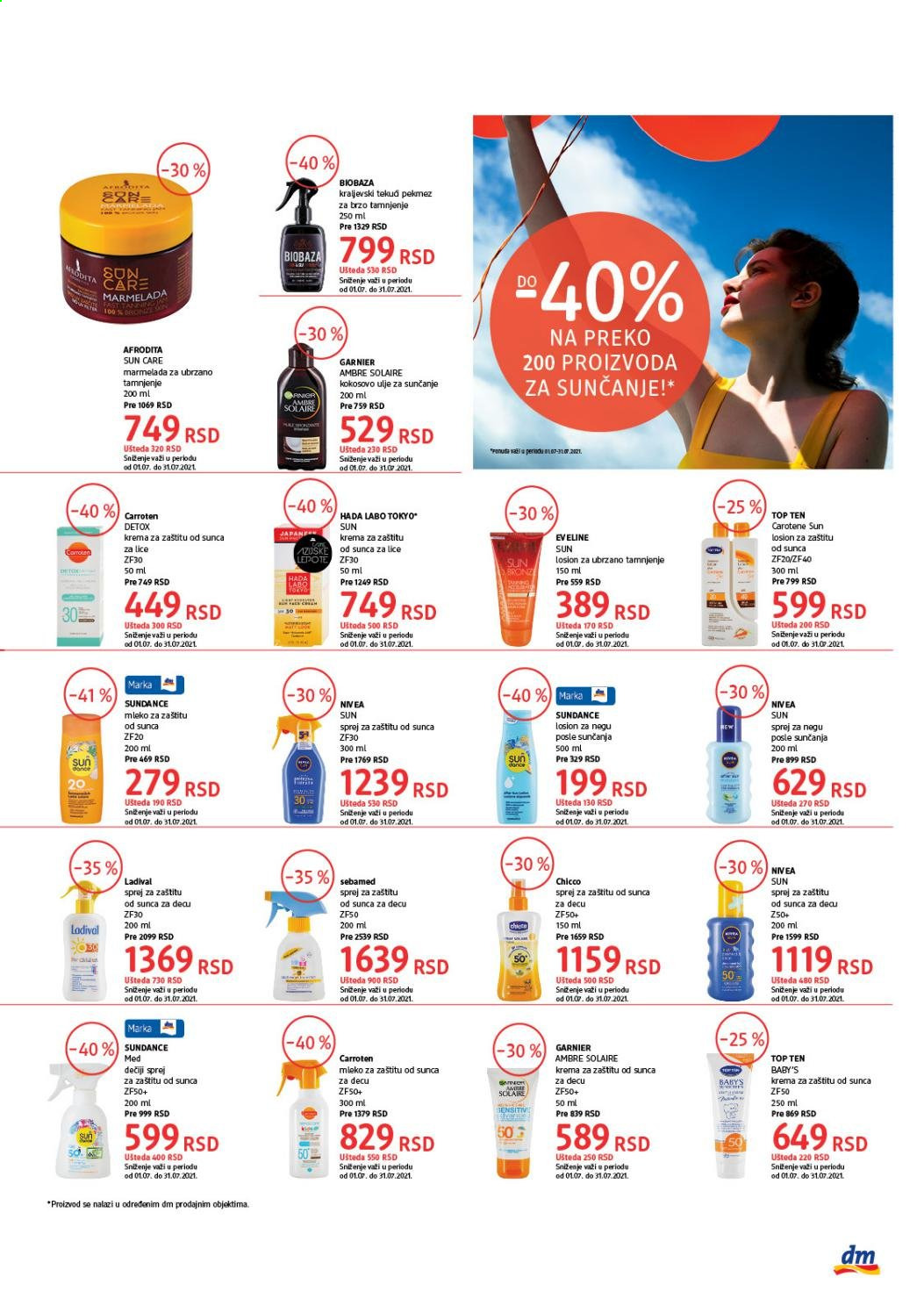 dm drogerie katalog - 01.07.2021 - 15.07.2021. Stranica 5