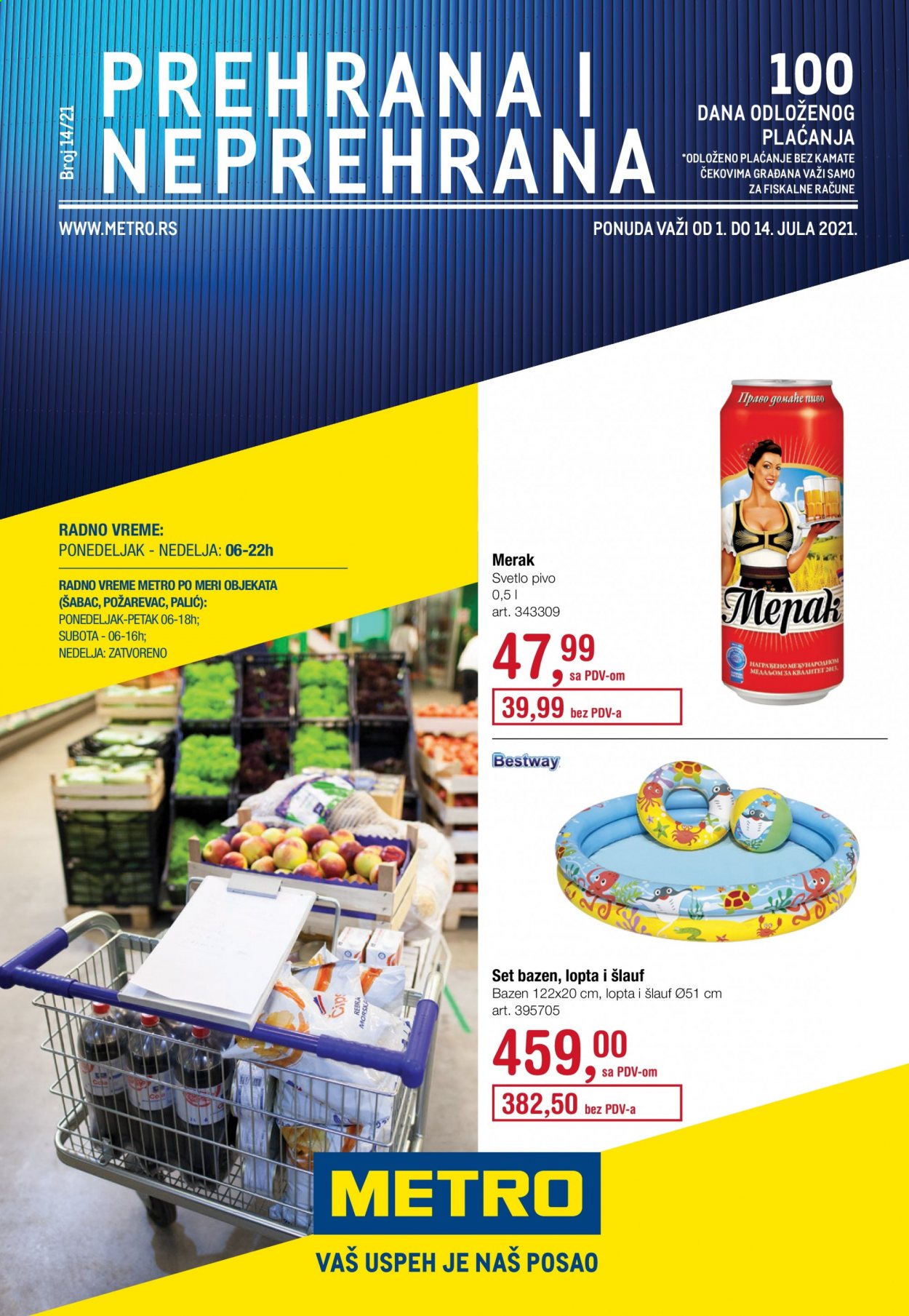 Metro katalog - 01.07.2021 - 14.07.2021. Stranica 1