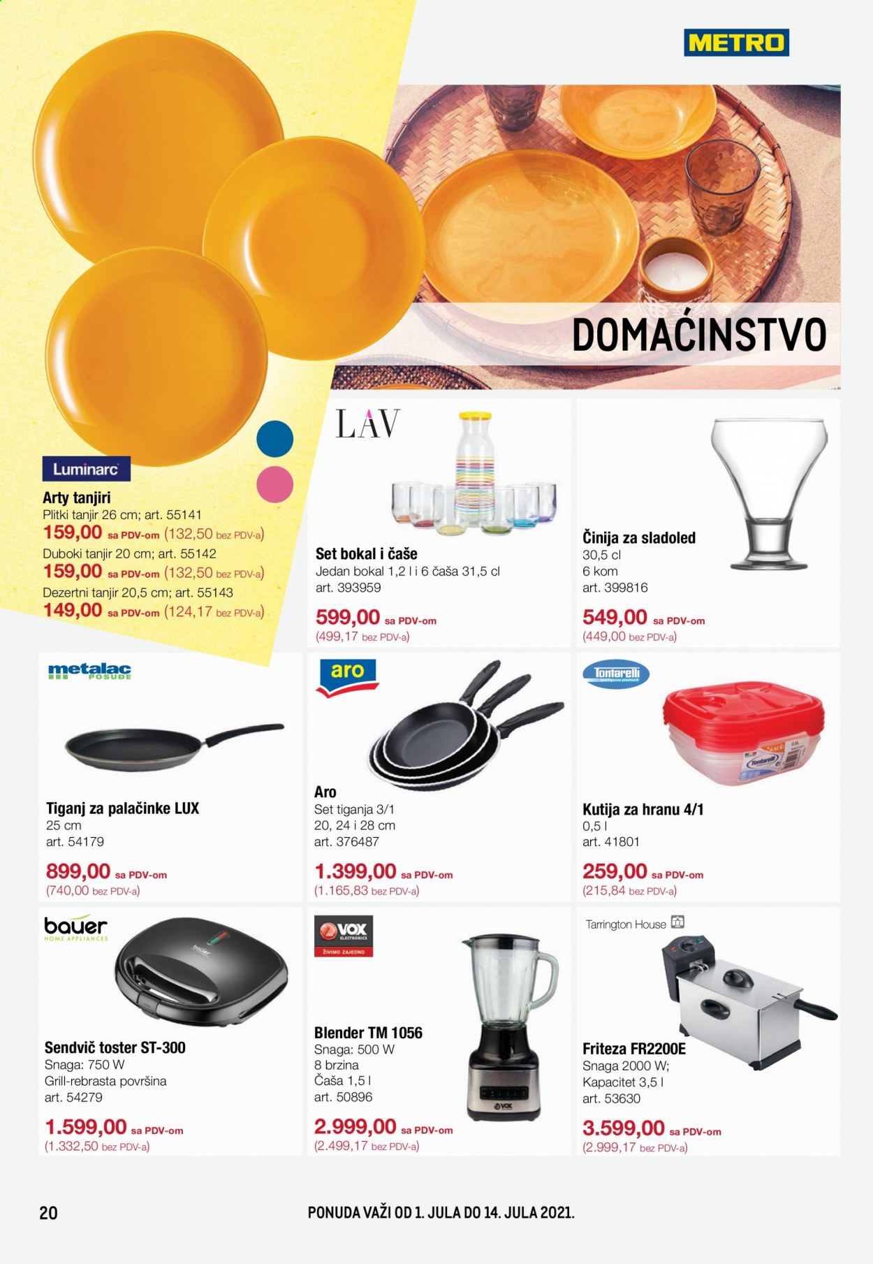 Metro katalog - 01.07.2021 - 14.07.2021. Stranica 20