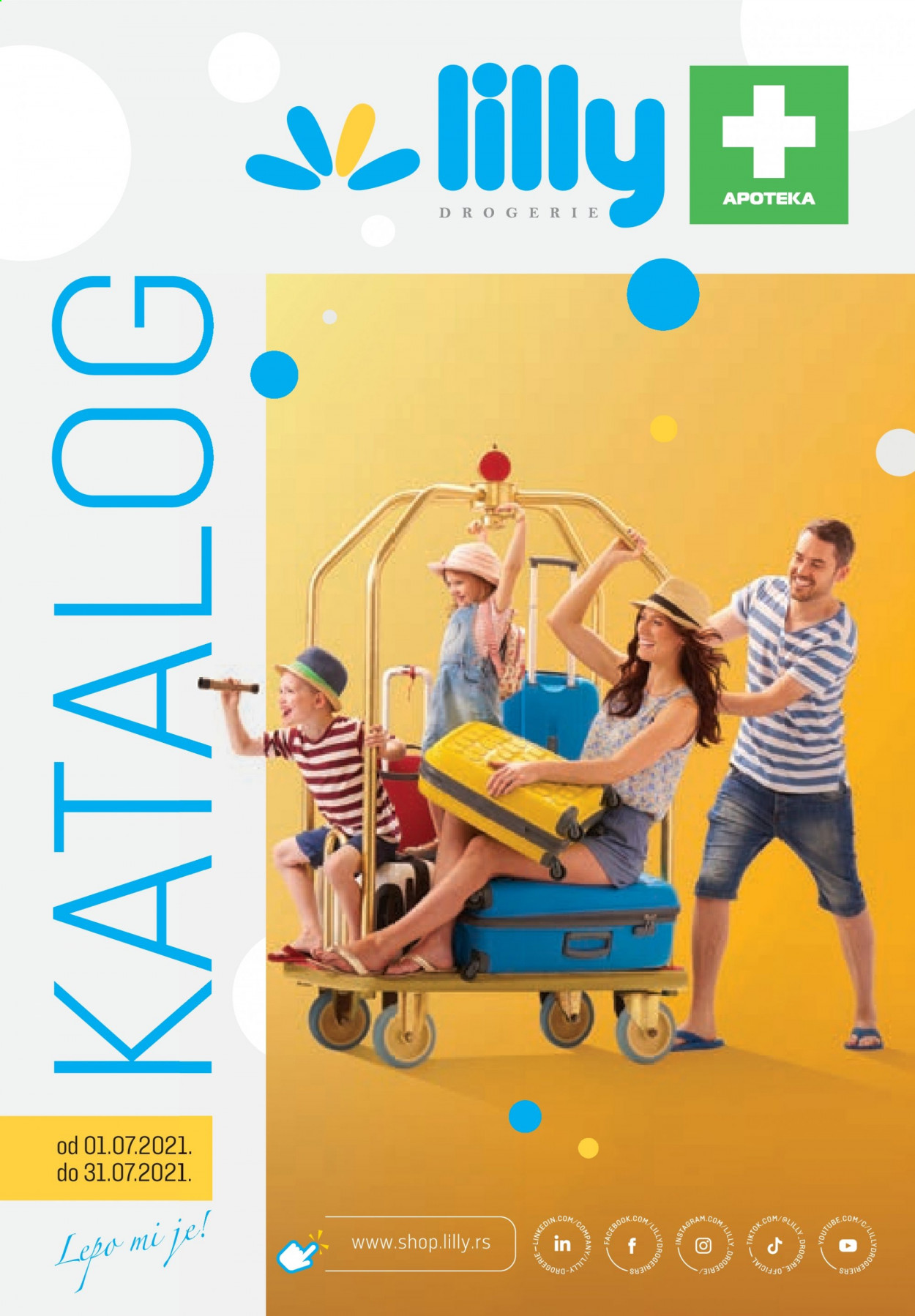 Lilly Drogerie katalog - 01.07.2021 - 31.07.2021. Stranica 1