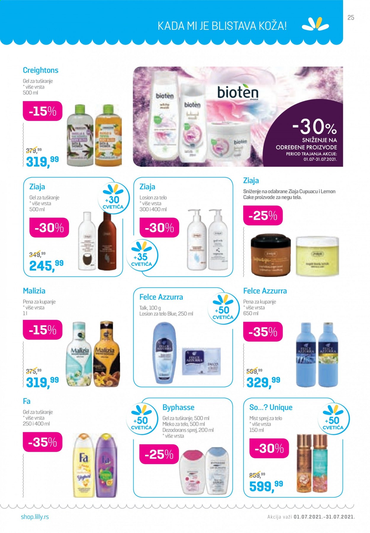 Lilly Drogerie katalog - 01.07.2021 - 31.07.2021. Stranica 25