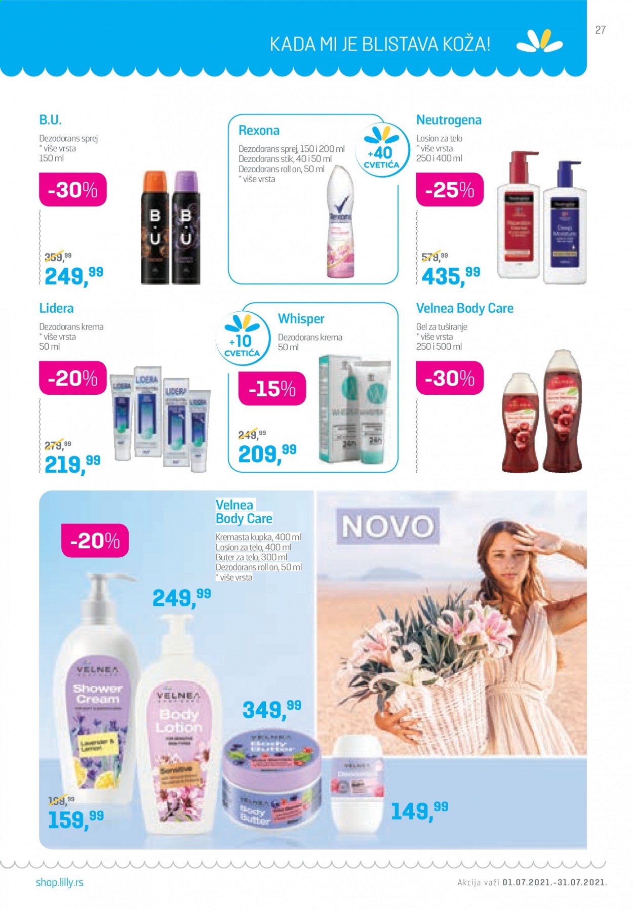 Lilly Drogerie katalog - 01.07.2021 - 31.07.2021. Stranica 27