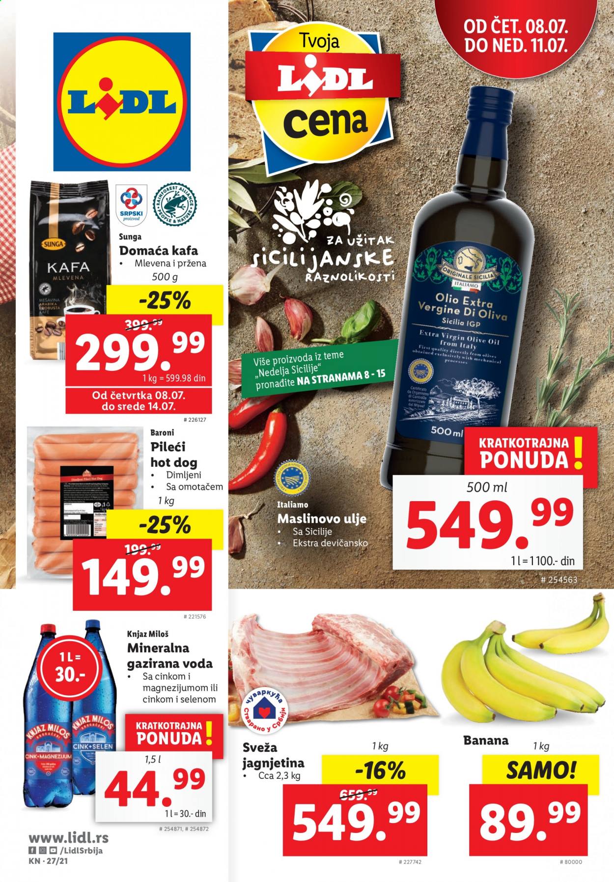 Lidl katalog - 08.07.2021 - 14.07.2021. Stranica 1