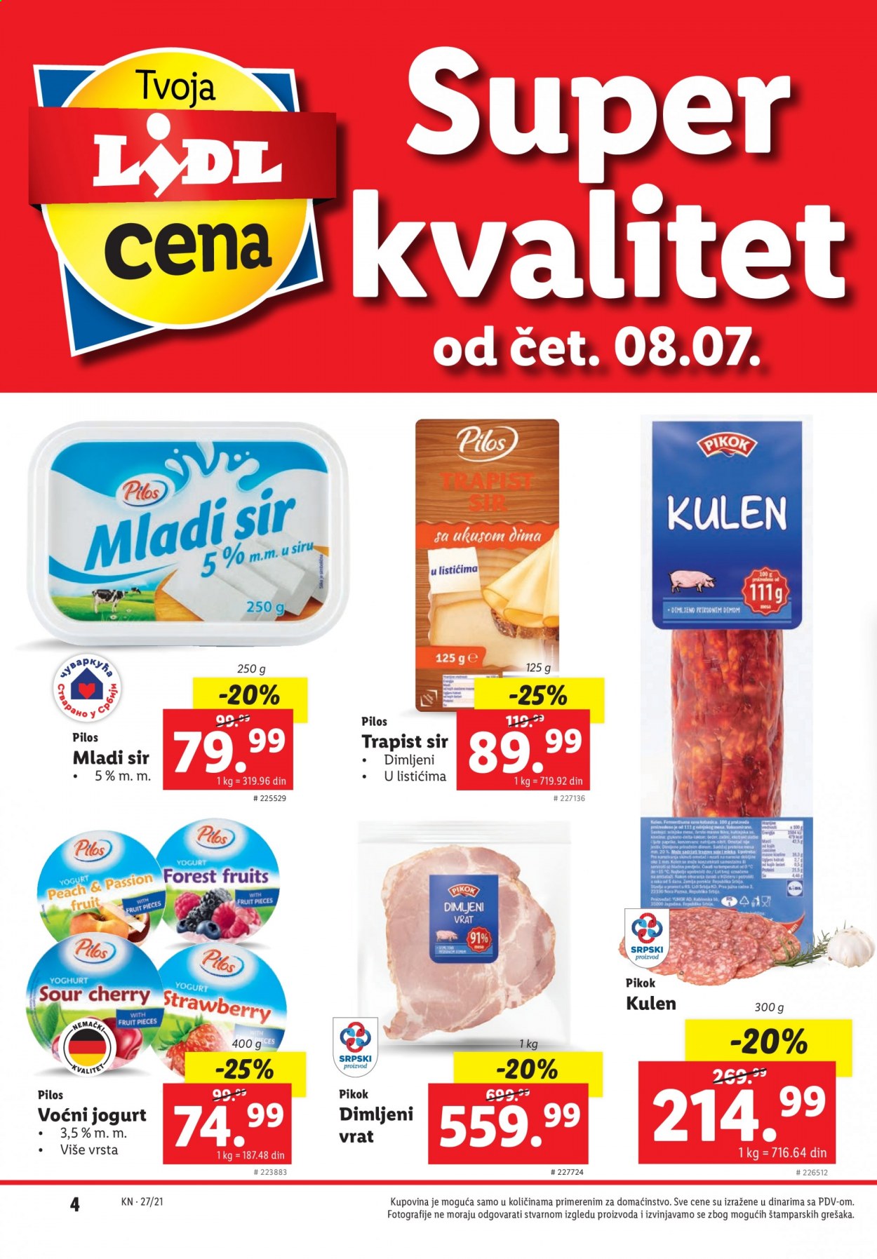 Lidl katalog - 08.07.2021 - 14.07.2021. Stranica 4