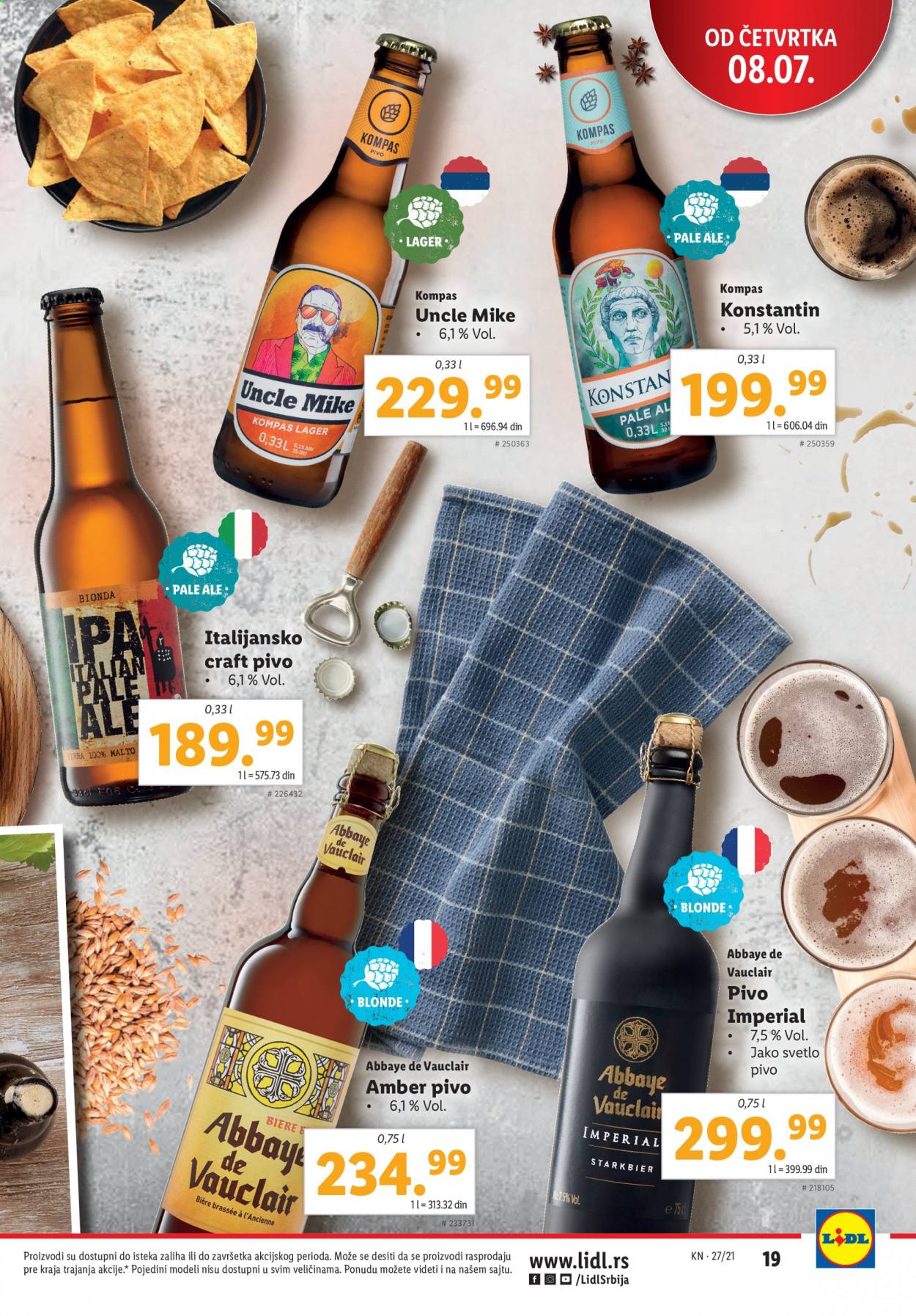 Lidl katalog - 08.07.2021 - 14.07.2021. Stranica 19