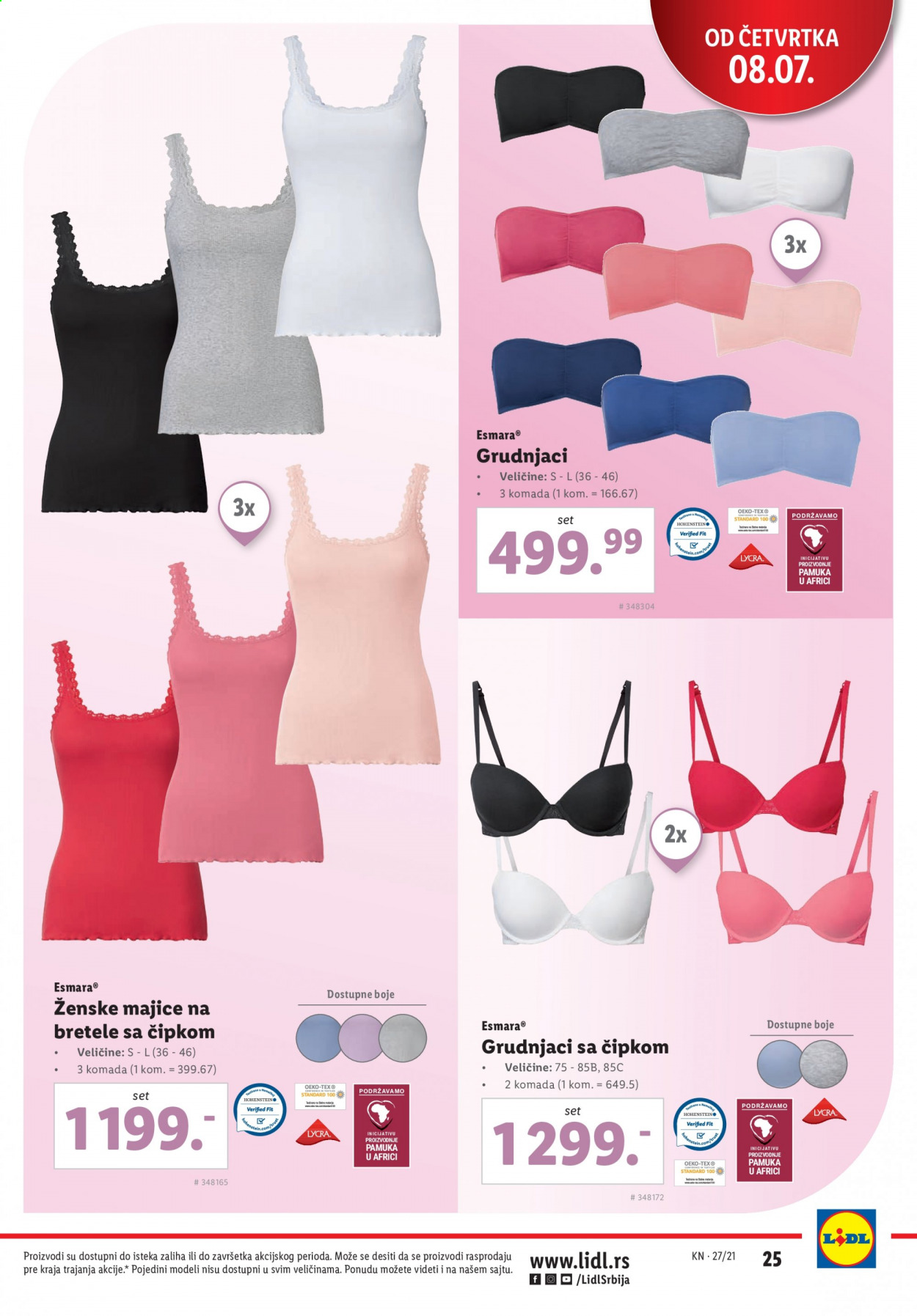 Lidl katalog - 08.07.2021 - 14.07.2021. Stranica 25
