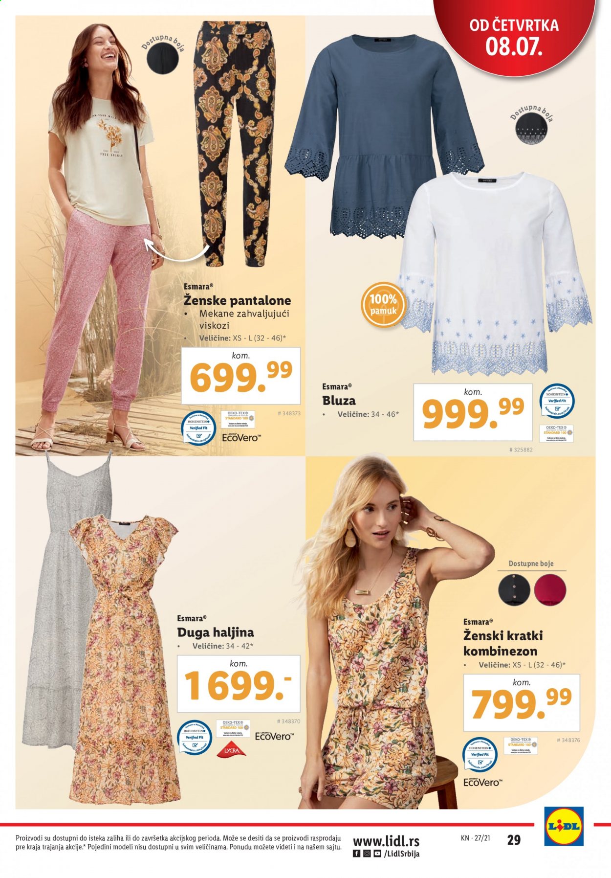 Lidl katalog - 08.07.2021 - 14.07.2021. Stranica 29