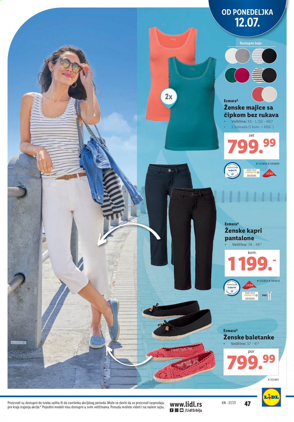 Lidl katalog - 08.07.2021 - 14.07.2021. Stranica 47