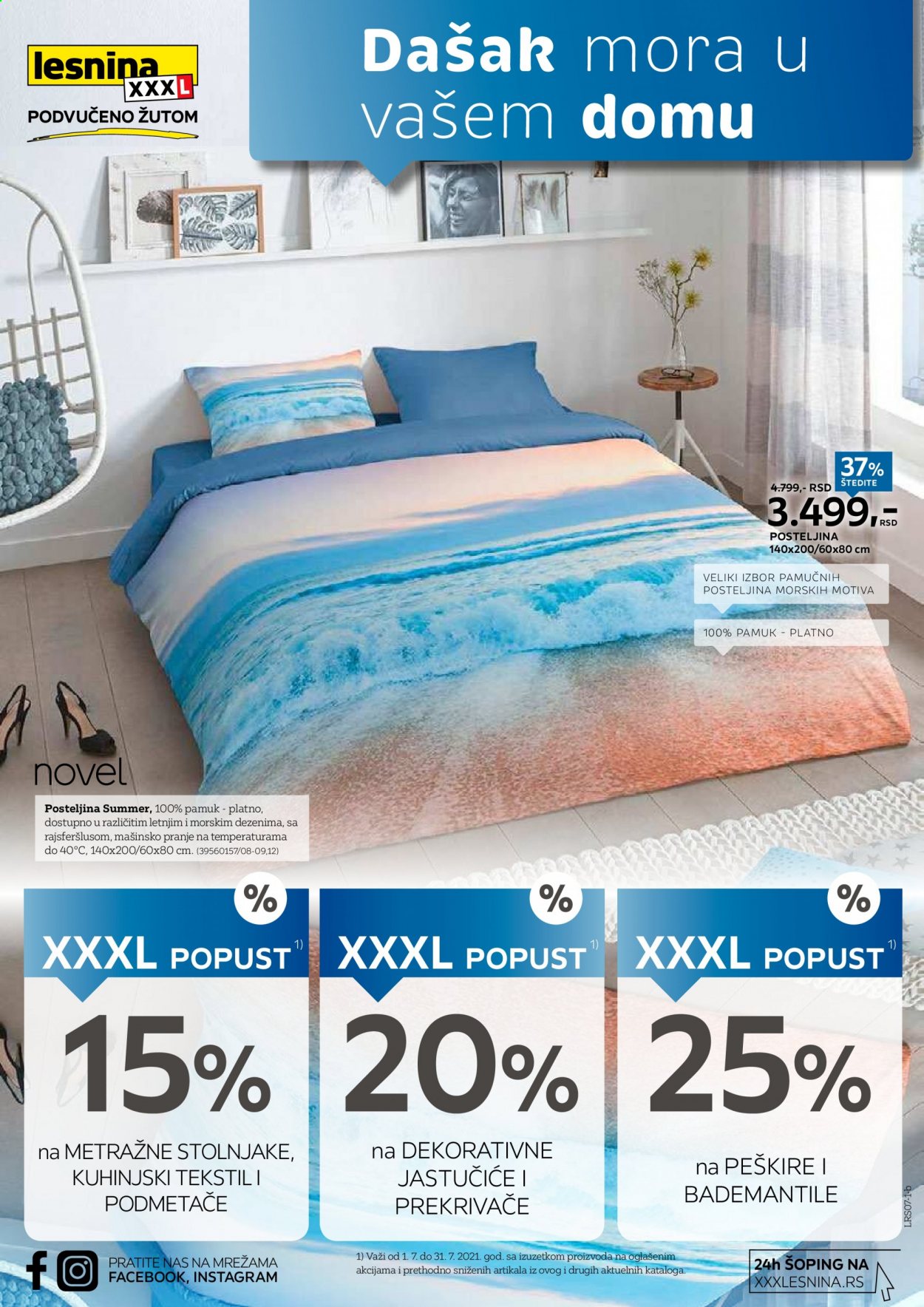 Lesnina XXXL katalog - 01.07.2021 - 31.07.2021. Stranica 1