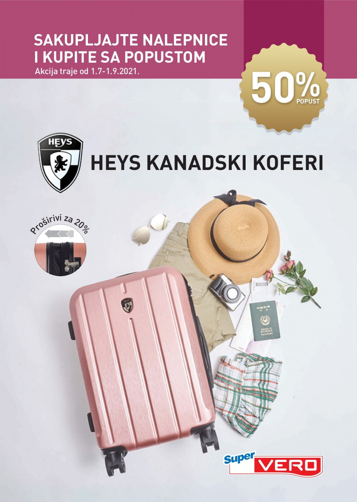 SuperVERO katalog - 01.07.2021 - 01.09.2021. Stranica 1