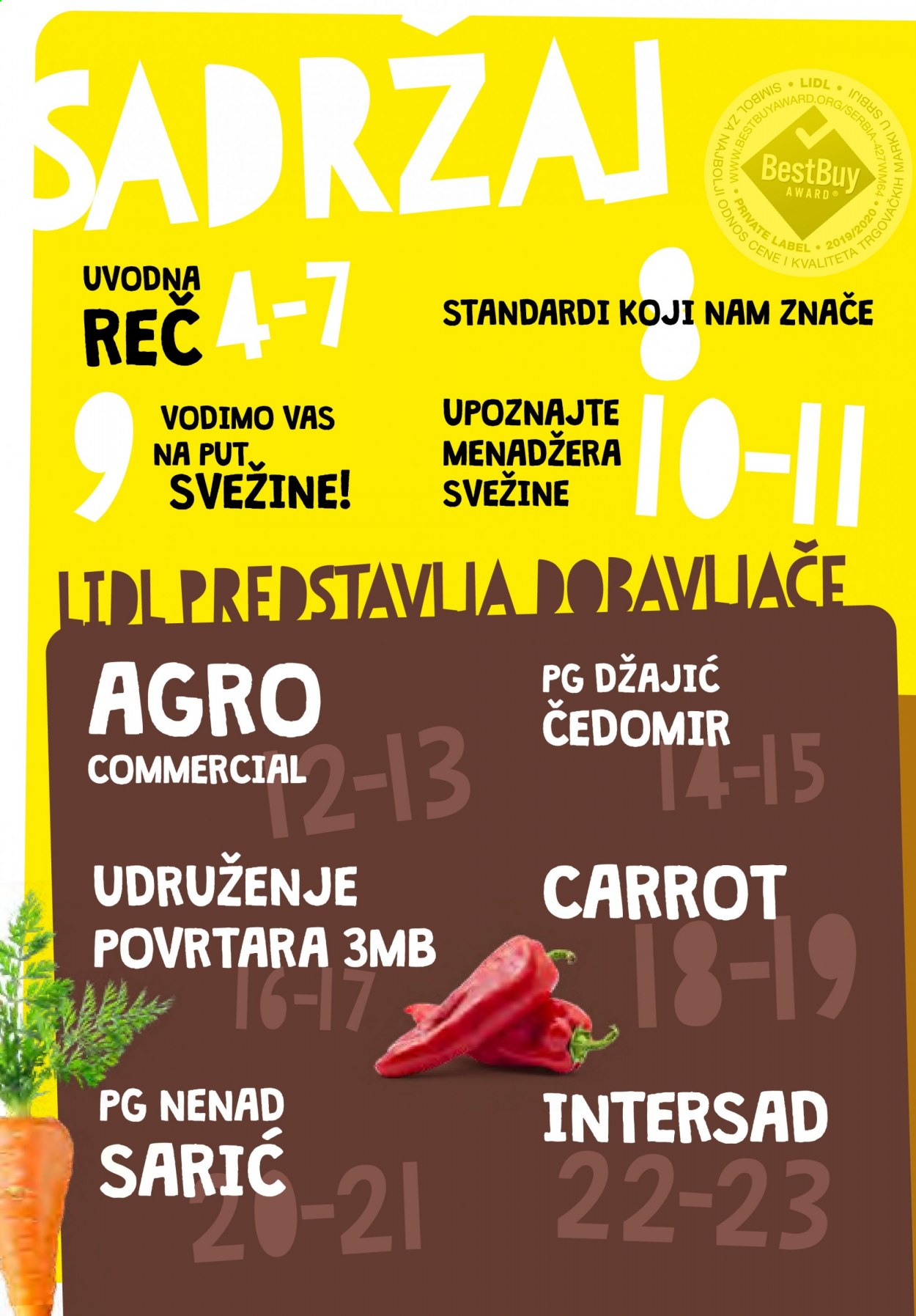 Lidl katalog. Stranica 2