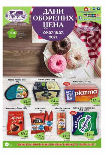 Europrom katalog - 09.07.2021 - 18.07.2021.