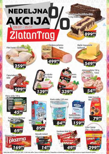 Zlatan Trag katalog - 09.07.2021 - 15.07.2021.