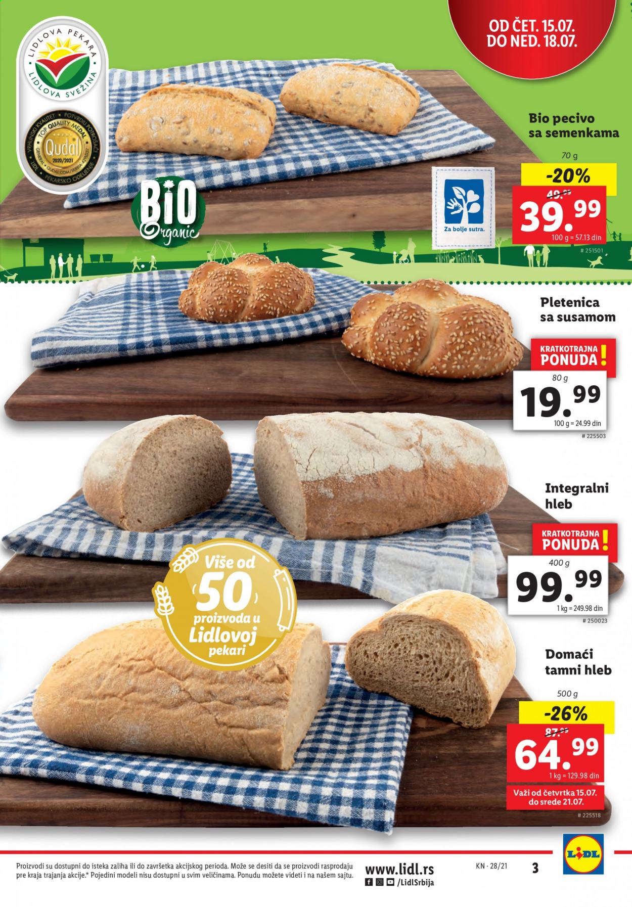 Lidl katalog - 15.07.2021 - 21.07.2021. Stranica 3