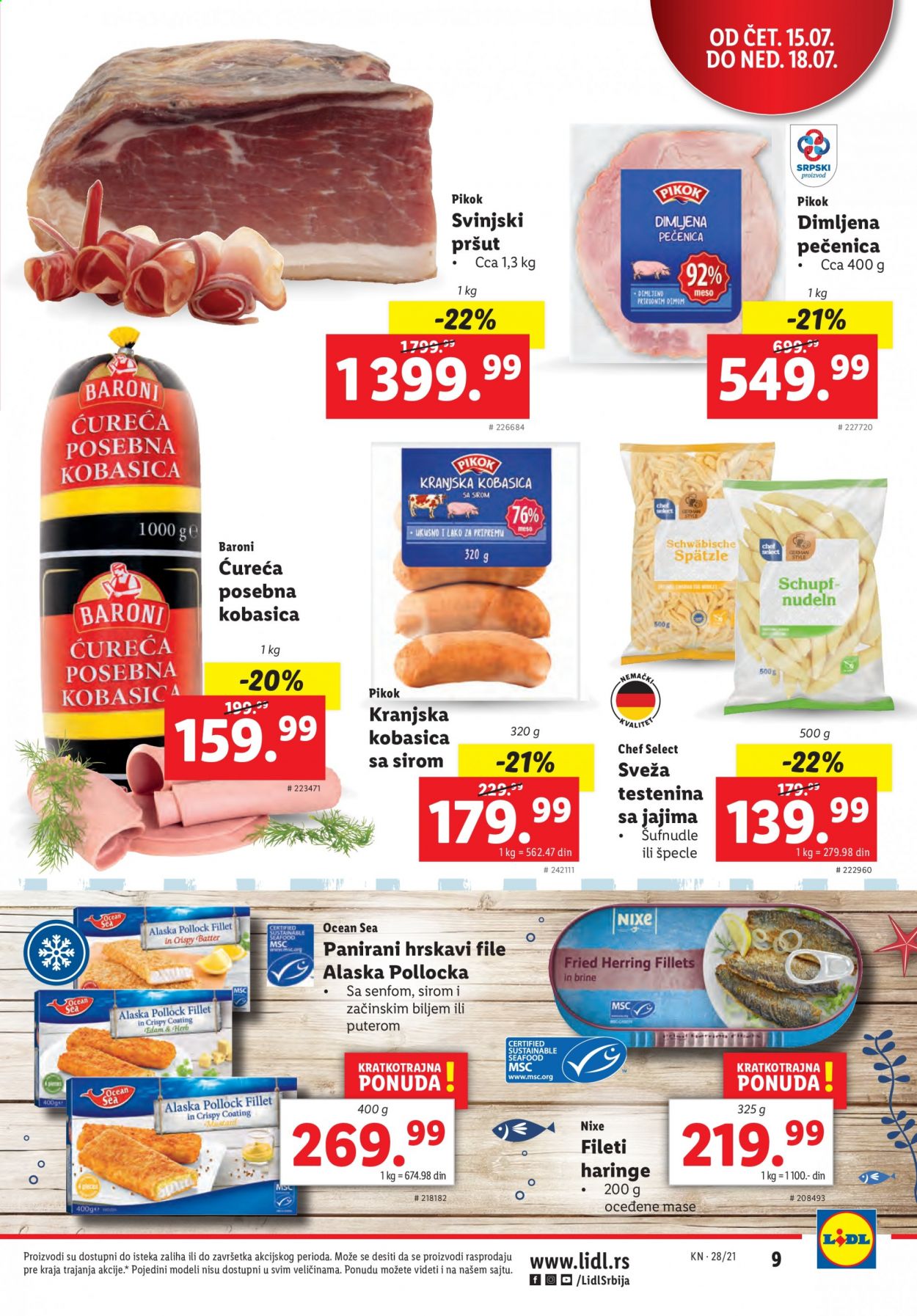 Lidl katalog - 15.07.2021 - 21.07.2021. Stranica 9