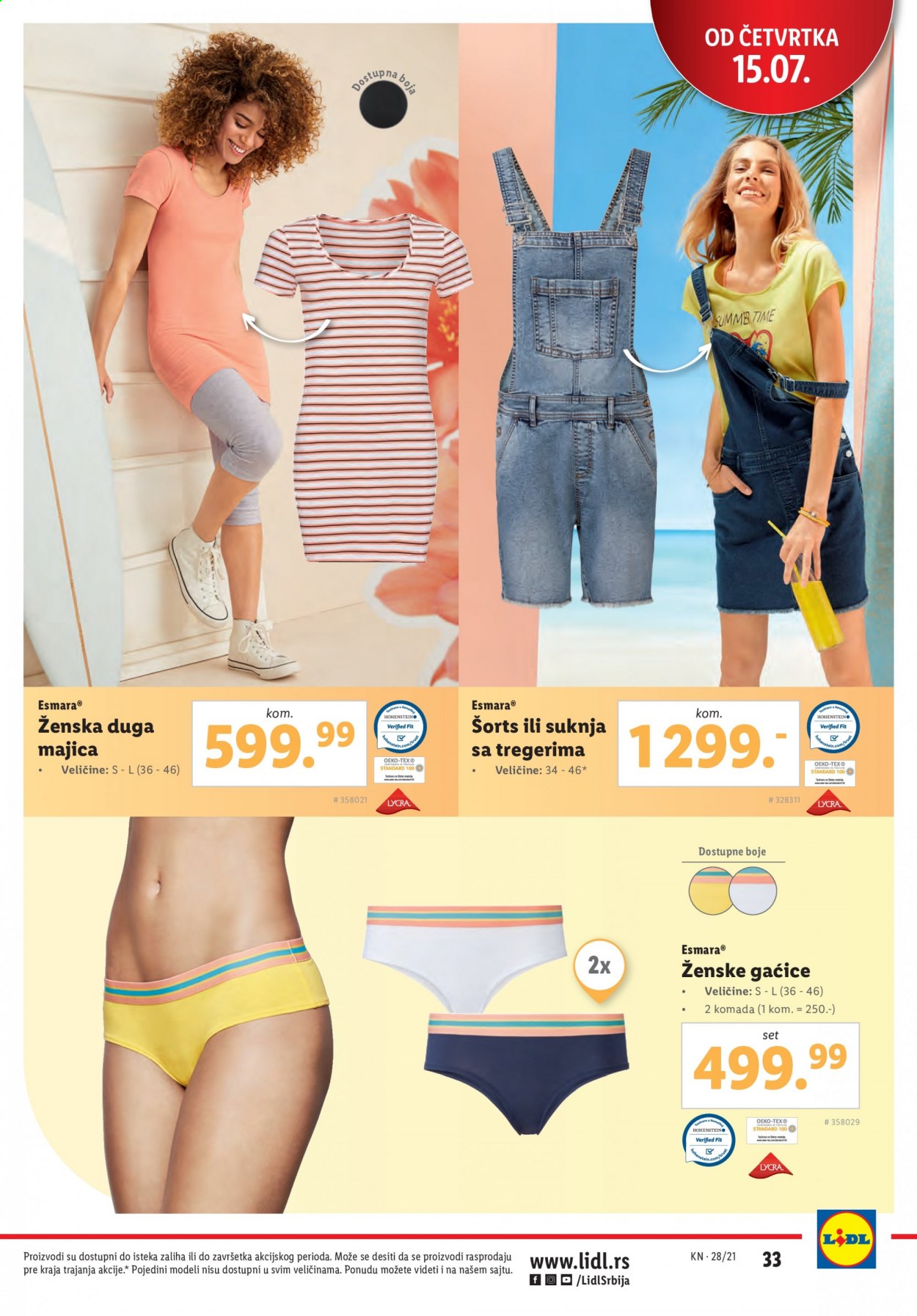 Lidl katalog - 15.07.2021 - 21.07.2021. Stranica 33